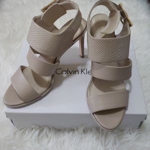 Calvin Klein Leather Heels